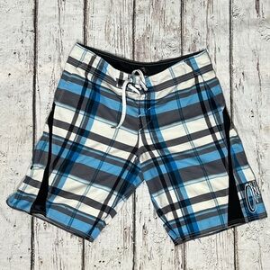 Men's O'Neill Blue Board Shorts Swim Trunks Swimwear Bathingsuit